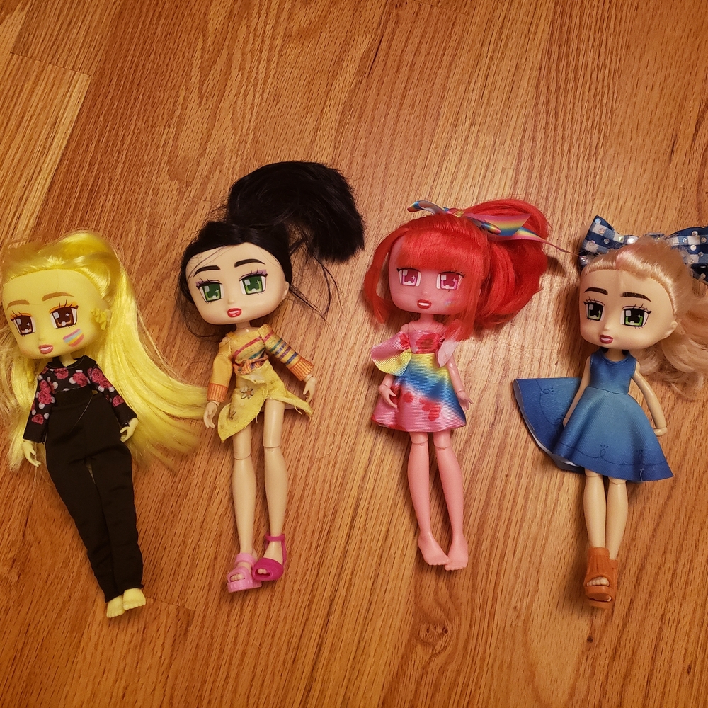 BOXY girls (4) Doll Set